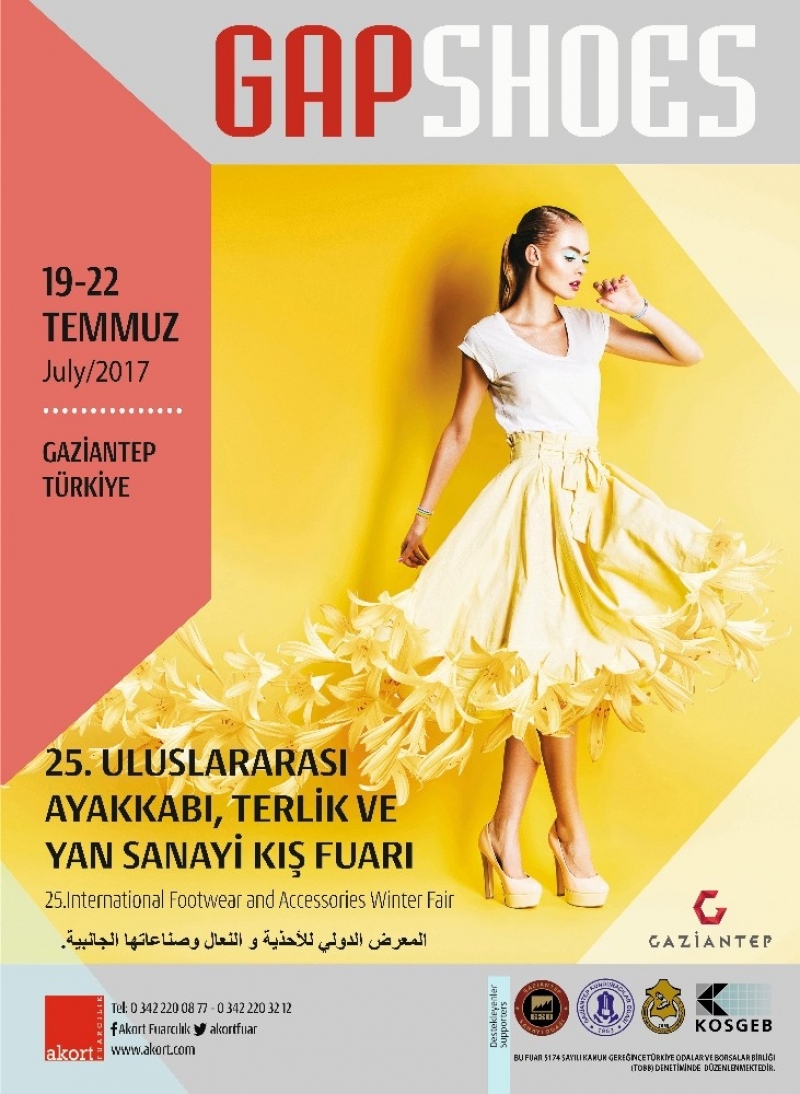 25. GAPSHOES Fuarı 19 Temmuz’da açılıyor