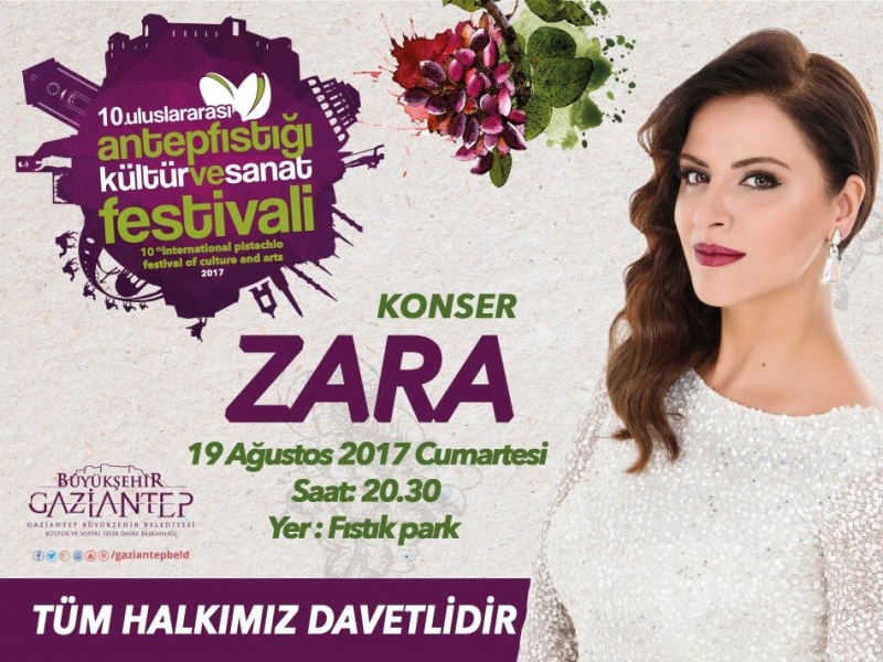 10.Uluslararası antepfıstığı kültür ve sanat festivali