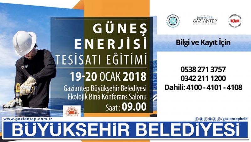 Güneş Enerjisi Tesisatı Eğitimi