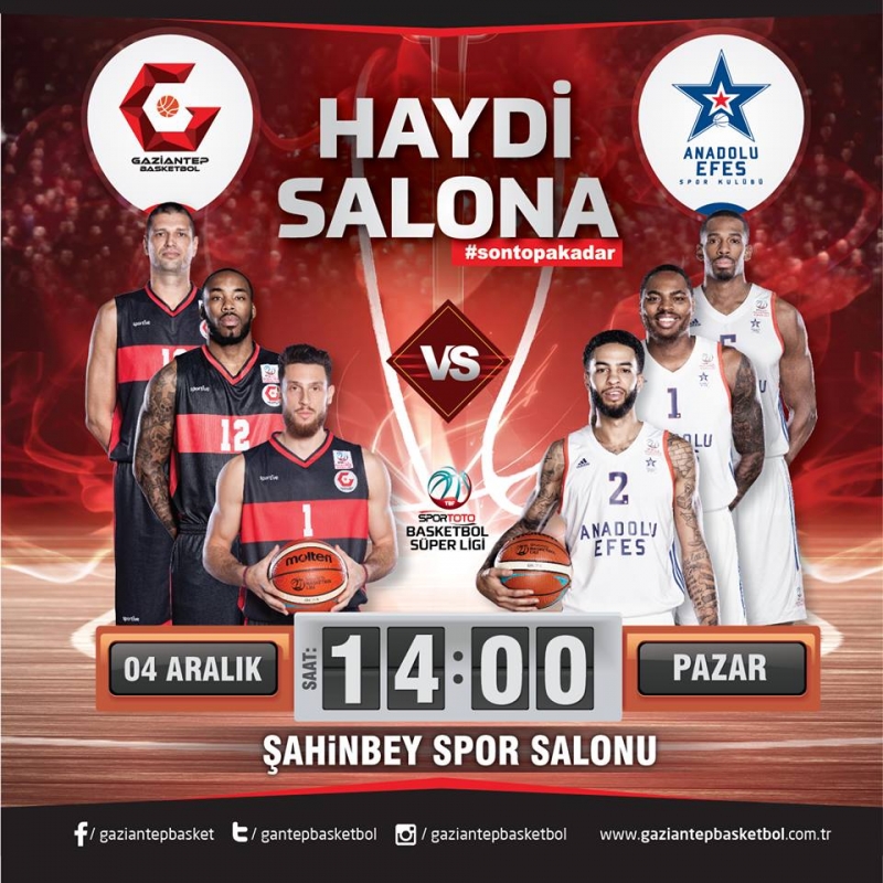 Gaziantep Basketbol & Anadolu Efes