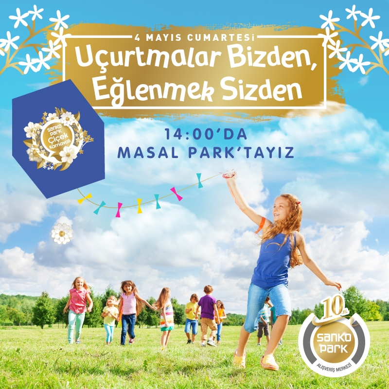 MASAL PARK’TA YARIN UÇURTMA ŞENLİĞİ DÜZENLENECEK