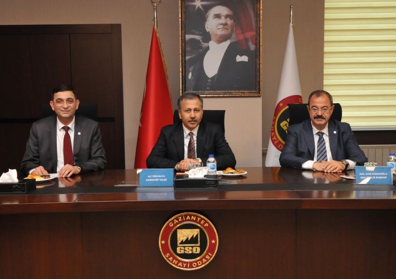 Vali Yerlikaya’dan GSO’ya Ziyaret