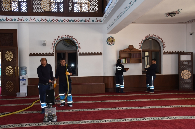 Şahinbey Ramazan Ayı Öncesi Cami Temizliklerini Sürdürüyor