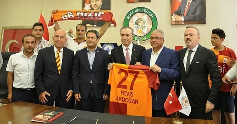 Galatasaray Başkanı Gaziantep'te