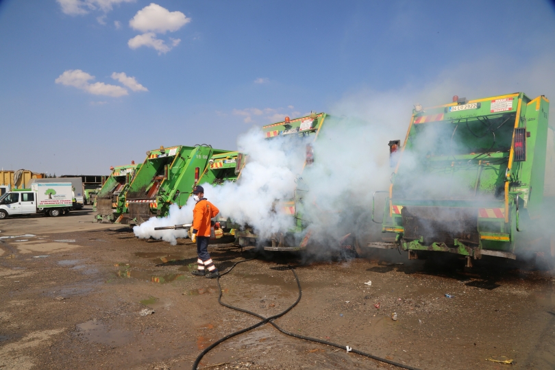 Şehitkamil’de Mikrop Ve Haşerelere İlaçlı Önlem