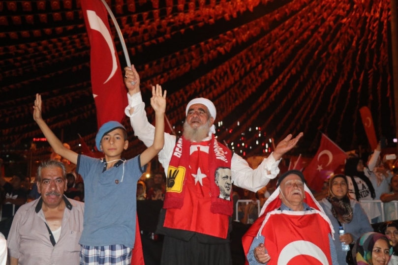 Gaziantep 15 Temmuz’un 2. yıl dönümünde tek yürek oldu