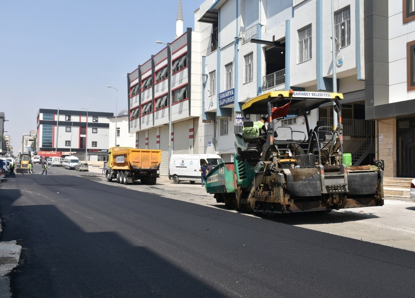 Şahinbey Belediyesi’nde Asfalt Çalışmaları Tüm Hızı İle Sürüyor