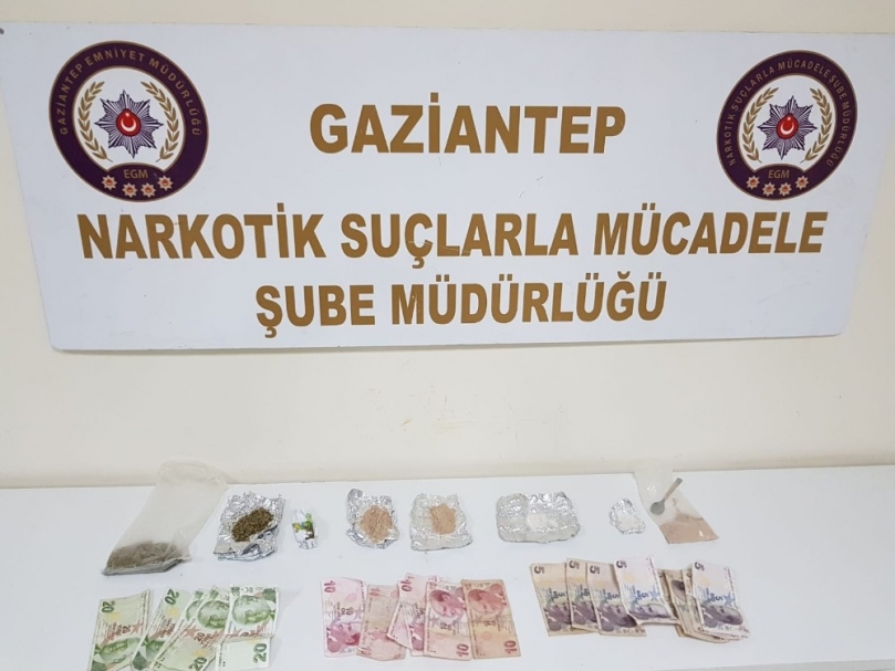 Gaziantep’te uyuşturucu operasyonu, 17 gözaltı