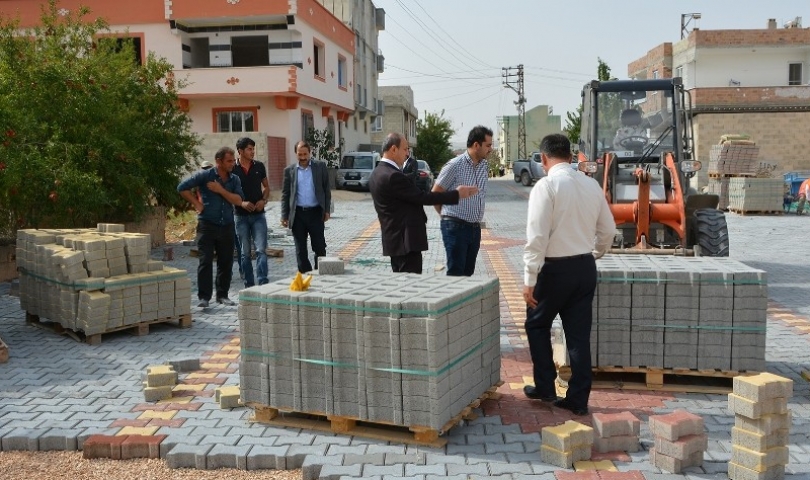 Kılıç, kilit taşı çalışmalarını inceledi