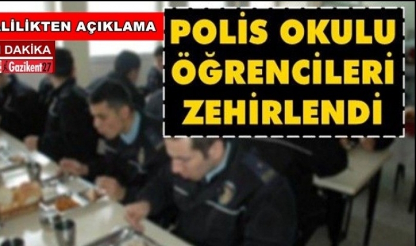 Gaziantep Polis Okulunda 54 Öğrencinin Zehirlendiği İddiası