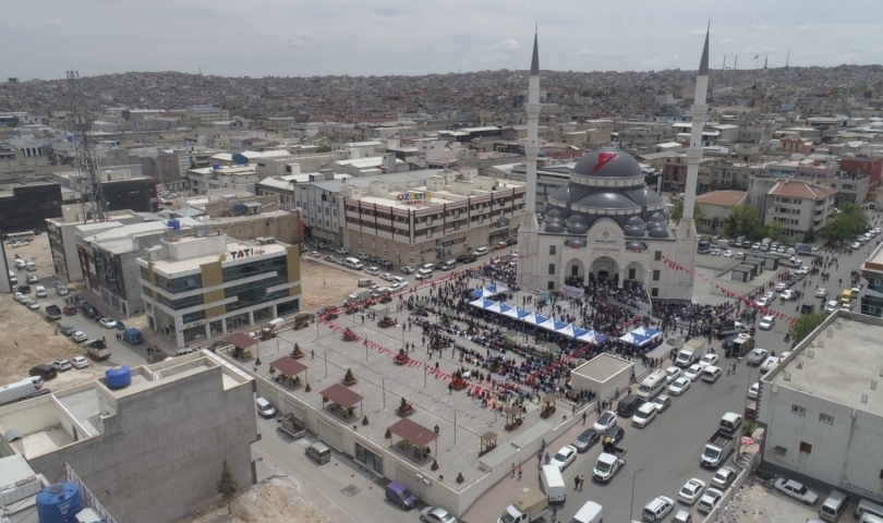 Tekstilkent Ensar Cami İbadete Açıldı