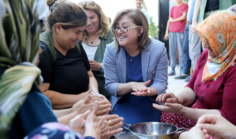 Başkan Fatma Şahin Yuvalama Yaptı