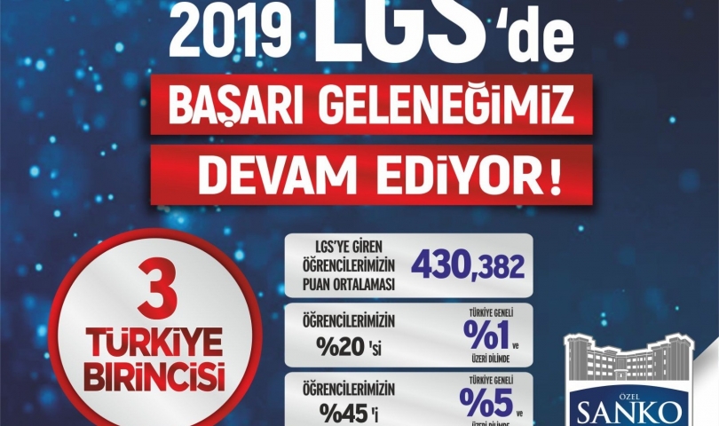 LGS’ye SANKO damgası