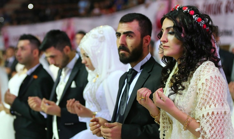 Gaziantep'te toplu nikah töreni