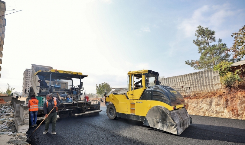 Modern yollar mahalle sakinlerinin hizmetine sunuluyor