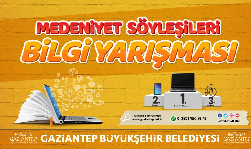 Büyükşehir’den Medeniyet Söyleşileri Bilgi Yarışması!