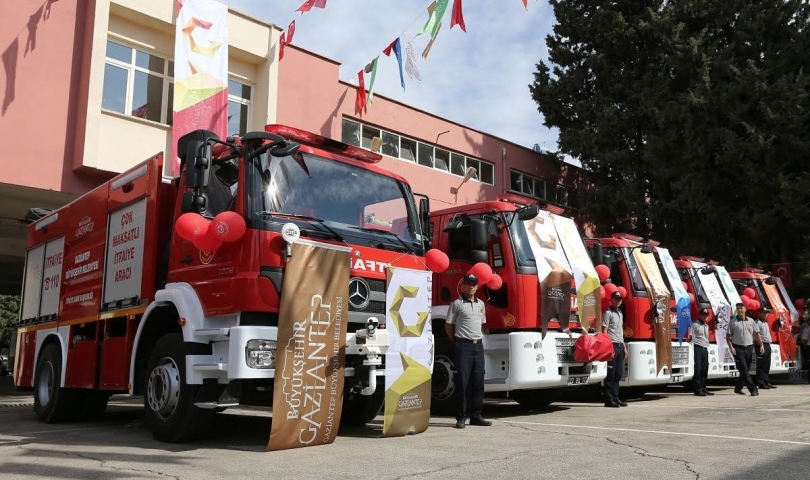 Gaziantep İtfaiyesine 14 Milyon TL'lik Yeni Araç