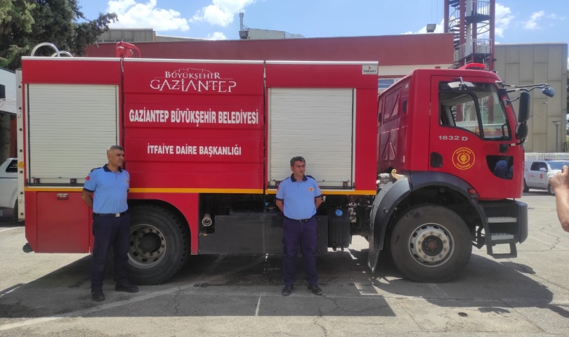 Gaziantep Büyükşehir’den Marmaris ve Bodrum’daki yangın söndürme çalışmalarına destek!