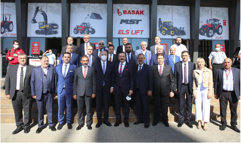 MST İş Makinaları, Başak Traktör ve ELS Lift modelleri, Expobel Çevre, Şehircilik ve Teknolojileri Fuarı’nda