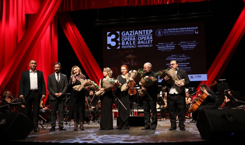 3’üncü Uluslararası Gaziantep Opera ve Bale Festivali başladı