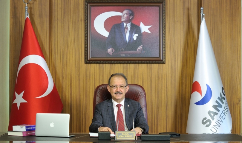 SANKO Üniversitesi Rektörü Prof. Dr. Dağlı'dan "29 Ekim Cumhuriyet Bayramı" mesajı