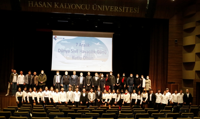 Dünya Sivil Havacılık Günü Hasan Kalyoncu Üniversitesi’nde kutlandı