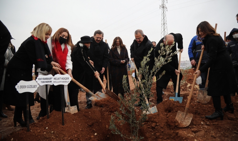 Gaziantep Büyükşehir iş birliğinde kente "Meyve Ormanı" kazandırıldı!