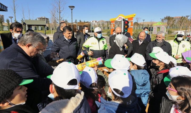 Çocuk Hakları Komisyonu, Şehitkamil Trafik Eğitim Park’ını inceledi