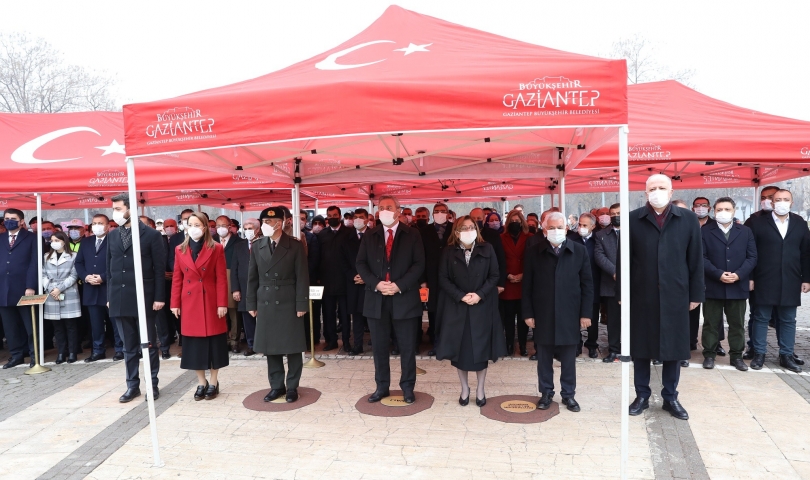 Gaziantep'e Gazilik unvanı verilmesinin 101. yıl dönümü kutlandı