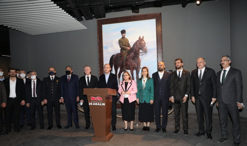 Bakan Soylu 25 Aralık Kahramanlık Panoraması ve Müzesi’ni gezdi