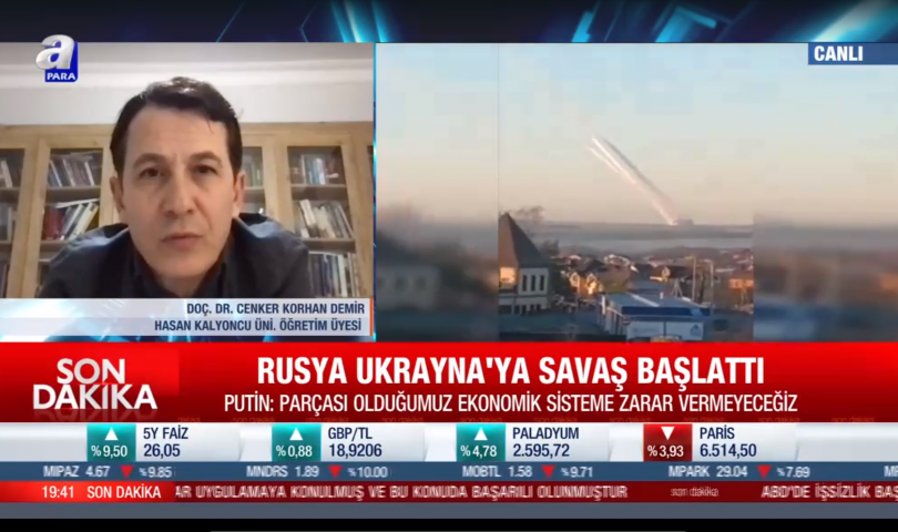 HKÜ Uluslararası İlişkiler ve Siyaset Bölümü Akademisyenleri Rusya’nın Ukrayna’ya müdahalesini değerlendirdi