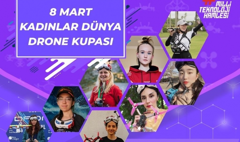 Dünyanın en hızlı kadın pilotları Gaziantep’te ’Women’s World Dronecup'da yarışacak