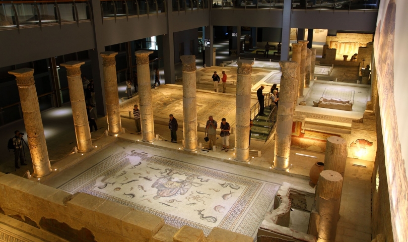 Zeugma Mozaik Müzesi’nin kapıları, bir ay boyunca ziyaretçilerine 22.00’a kadar açık olacak