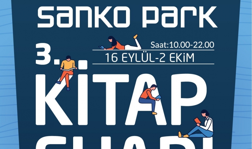 SANKO Park Alışveriş Merkezi 3’üncü Kitap Fuarı başlıyor