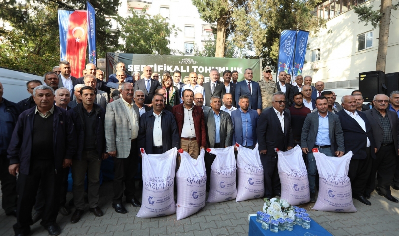 Gaziantep Büyükşehir tarımsal desteklerini sürdürüyor