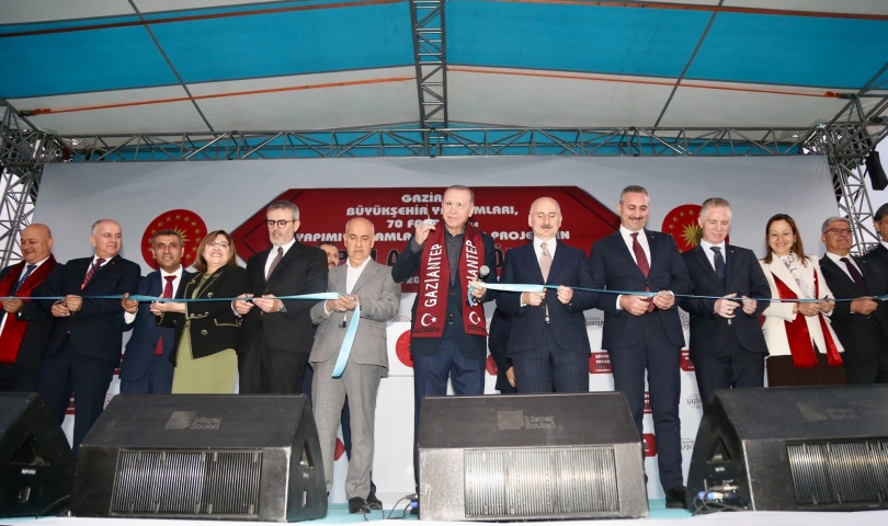 Gaziantep’in trafik yükünü hafifletecek GAZİRAY’ın açılışı yapıldı!