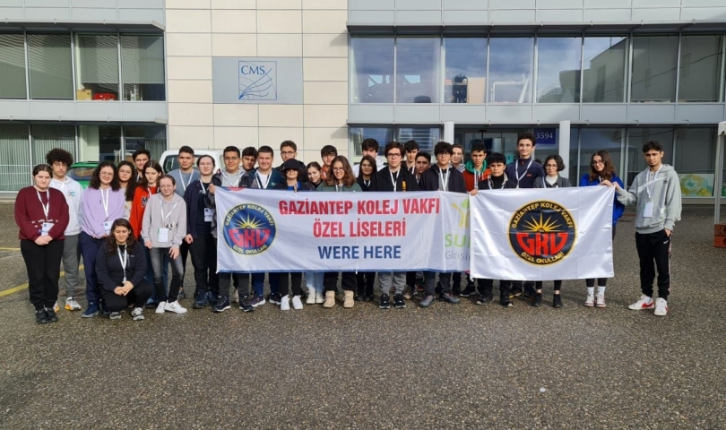 Gaziantep Kolej Vakfı Öğrencileri Yurtdışı Bilim ve Kültür Gezisinde