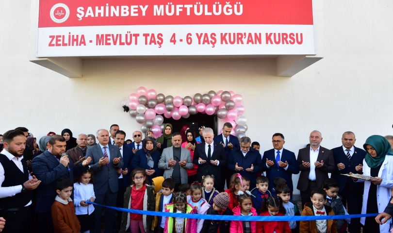 Zeliha Mevlüt Taş 4-6 Yaş Diyanet Anaokulu törenle açıldı