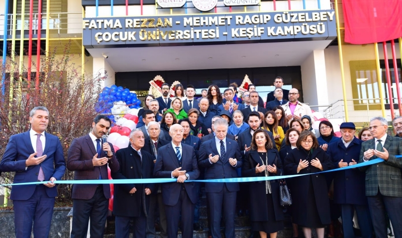 F. Rezzan- M. Ragıp Güzelbey Çocuk Üniversitesi düzenlenen  törenle açıldı