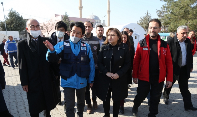 Japonya en büyük Sahra Hastanesini Gaziantep’te kurdu