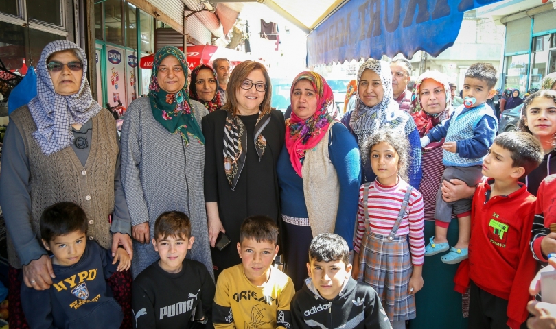 Başkan Fatma Şahin, Barak mahallesini ziyaret etti