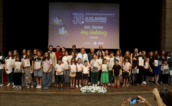 36. Uluslararası Çocuk Resimleri yarışmasının ödülleri sahiplerini buldu