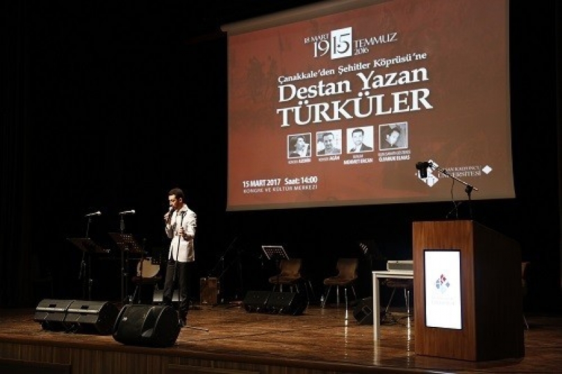 Destan yazan türküler HKÜ’de yankılandı