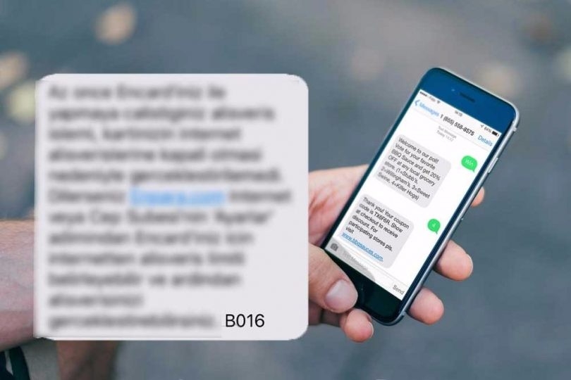 SMS'lerin Sonunda Yer Alan (B) Kodlar Nedir?