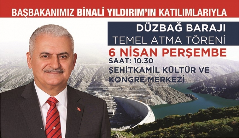 Türkiye’nin en büyük 2. içme suyu projesi'nin temeli atılıyor