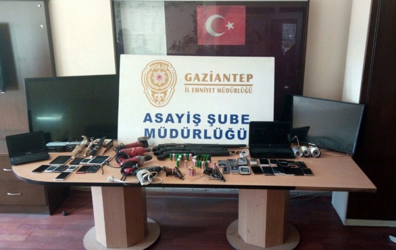 Gaziantep polisi hırsızlara göz açtırmıyor