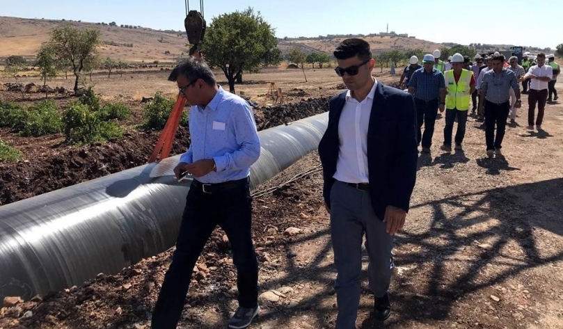 Gaziantep’in su sorununu çözecek projede çalışmalar son sürat