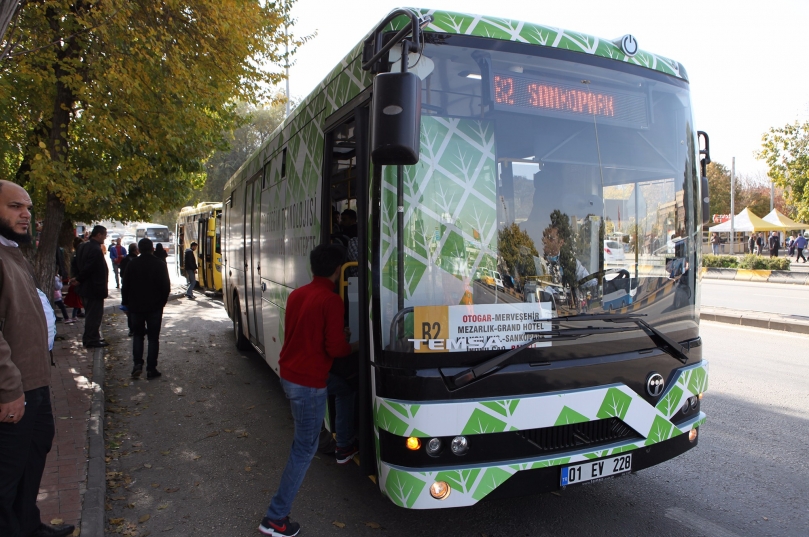 Gaziantep'te Elektrikli Otobüsler Yola Çıktı