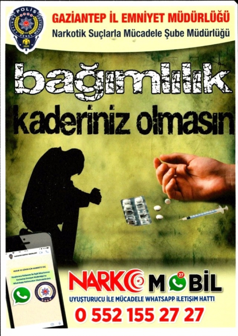 Narko-Mobil Whatsapp İhbar Hattı