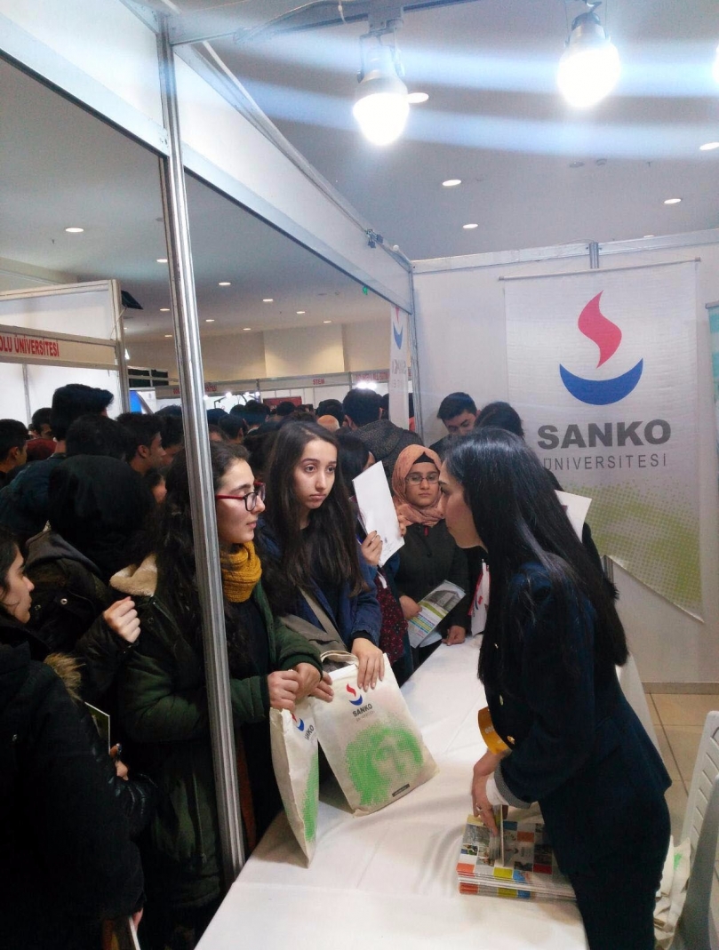 SANKO Üniversitesi Standı Öğrencilerden Yoğun İlgi Gördü